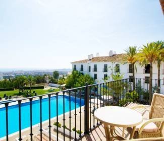Camera doppia con vista sulla piscina Hotel ILUNION Hacienda de Mijas Camera doppia con vista sulla piscina Hotel ILUNION Hacienda de Mijas