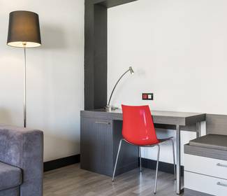 Camera superior premium Hotel ILUNION Romareda Saragozza Camera superior premium Hotel ILUNION Romareda Saragozza