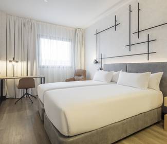 Camera doppia standard Hotel ILUNION San Mamés Bilbao Camera doppia standard Hotel ILUNION San Mamés Bilbao