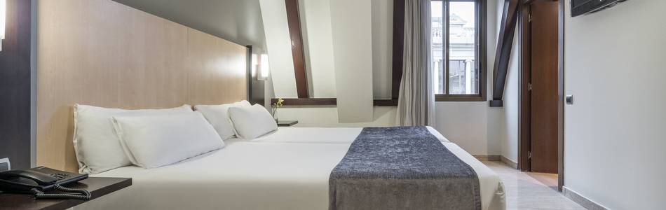 Camere doppie Hotel ILUNION Almirante Barcellona Camere doppie Hotel ILUNION Almirante Barcellona