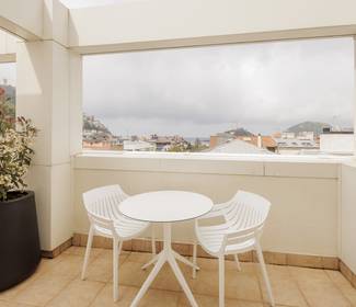 Camera singola corporate con terrazza Hotel ILUNION San Sebastián