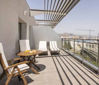 Junior suite vista porto Hotel ILUNION Málaga Junior suite vista porto Hotel ILUNION Málaga