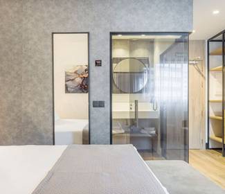 Camera doppia superior con sala hotel ilunion san mamés bilbao Camera doppia superior con sala hotel ilunion san mamés bilbao
