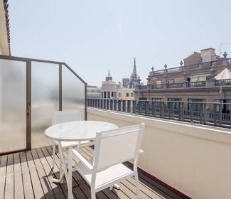 Doppia superior con terrazza Hotel ILUNION Almirante Barcellona Doppia superior con terrazza Hotel ILUNION Almirante Barcellona