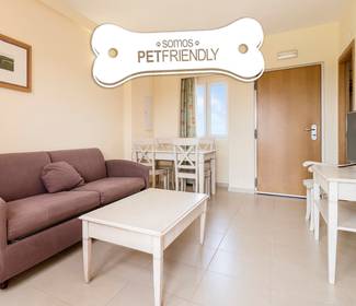 Appartamento 2 camere da letto animali ammessi Aparthotel ILUNION  Sancti Petri Cádiz